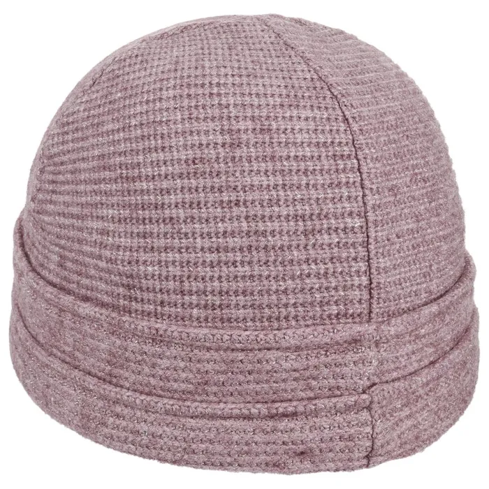 Women Beanie Hats Mayser Frieda Lurex Beanie Plum Women Beanie Hats Mayser Frieda Lurex Beanie Plum
