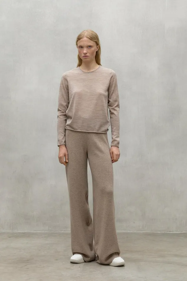 Women Beige Milo Sweater Ecoalf Knitwear
