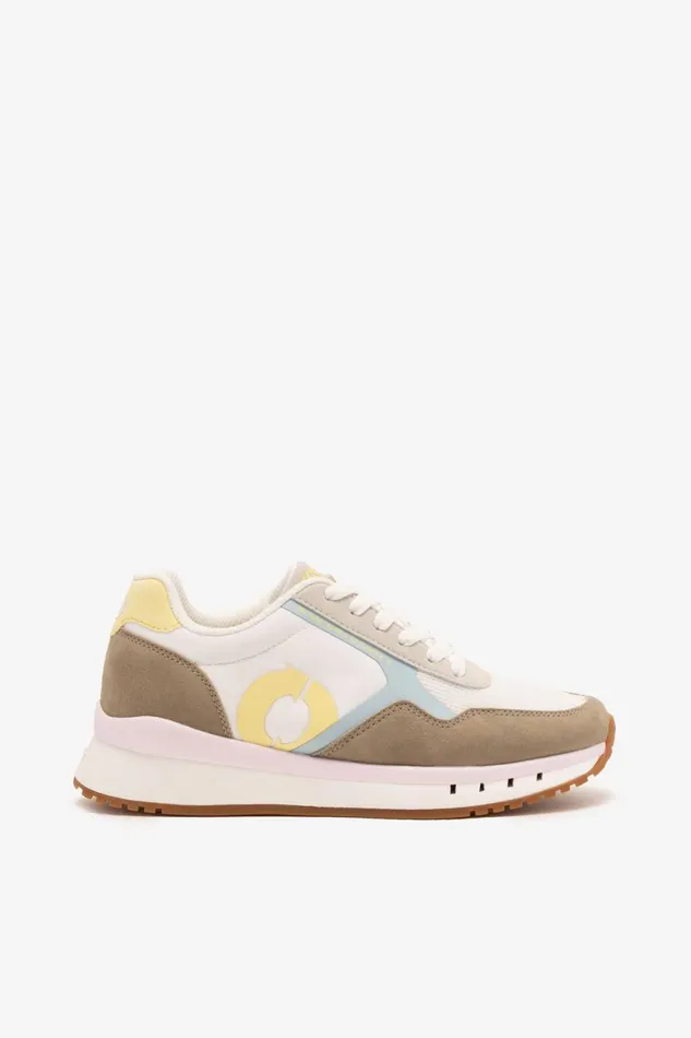 Women Beige Sicilia Trainers Ecoalf Sneakers