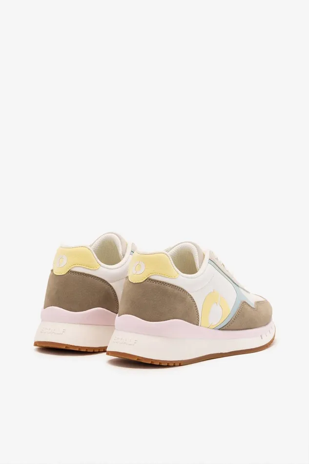 Women Beige Sicilia Trainers Ecoalf Sneakers