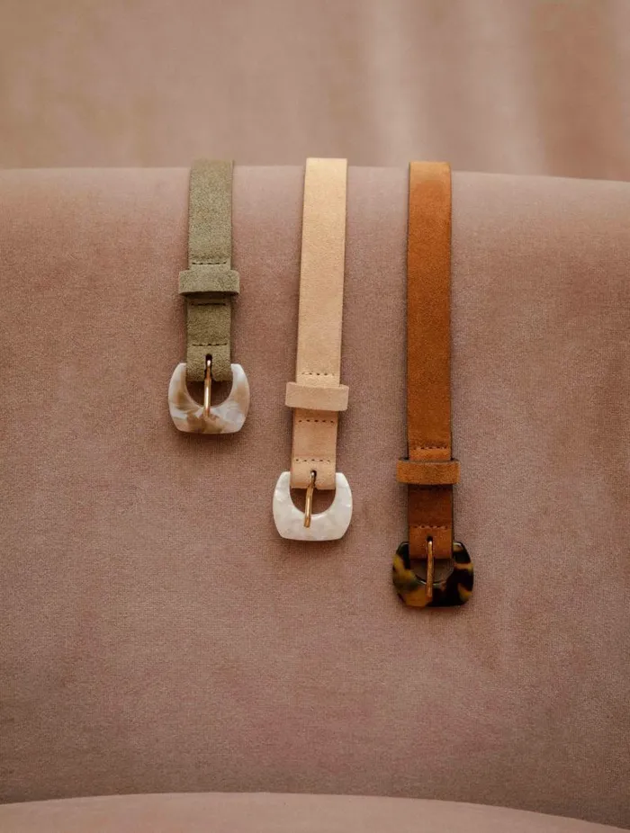Women Belts Bobbies Mogliano Sand Women Belts Bobbies Mogliano Sand