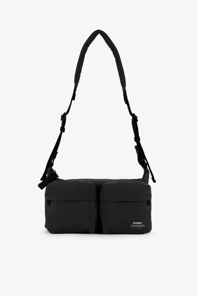 Women Black Dani Shoulder Bag Ecoalf Handbags