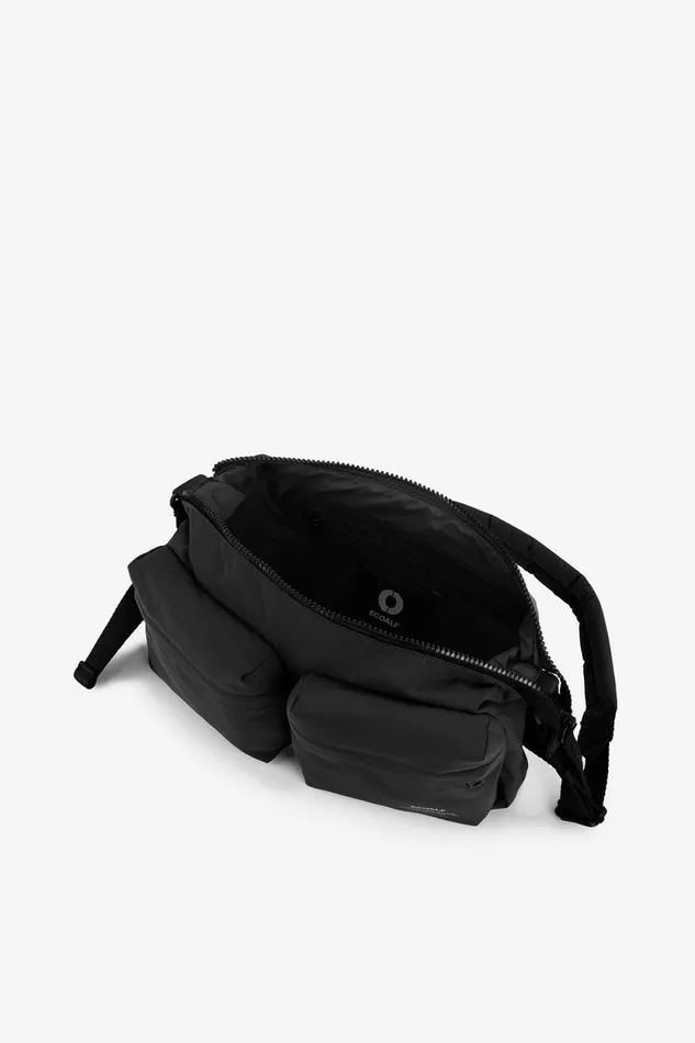 Women Black Dani Shoulder Bag Ecoalf Handbags