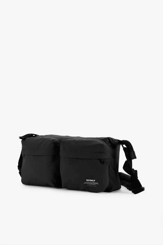 Women Black Dani Shoulder Bag Ecoalf Handbags