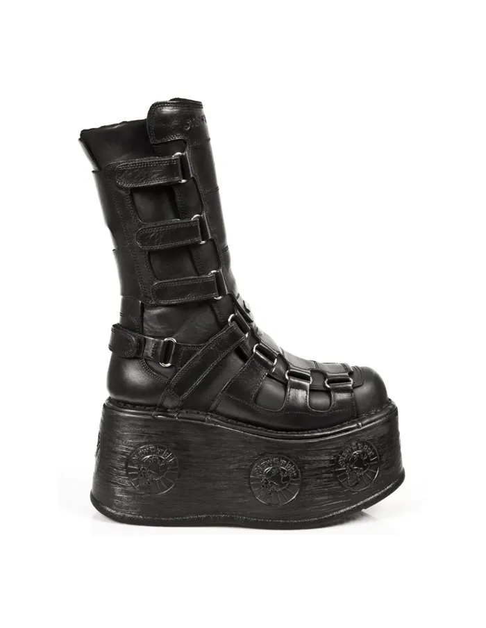 Women Boot Metallic M309C20 New Rock High Heels Women Boot Metallic M309C20 New Rock High Heels