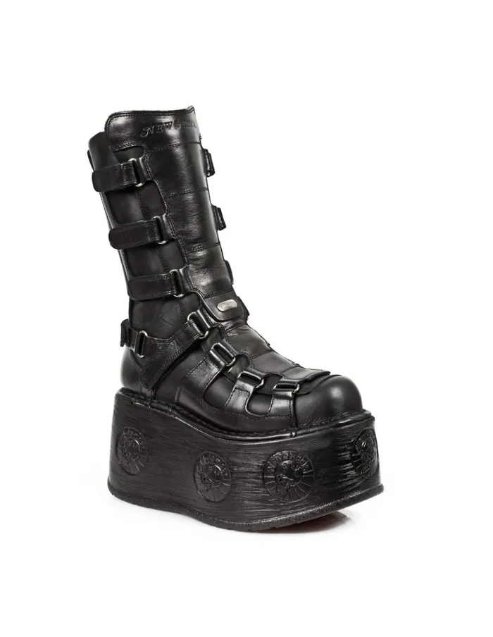 Women Boot Metallic M309C20 New Rock High Heels Women Boot Metallic M309C20 New Rock High Heels