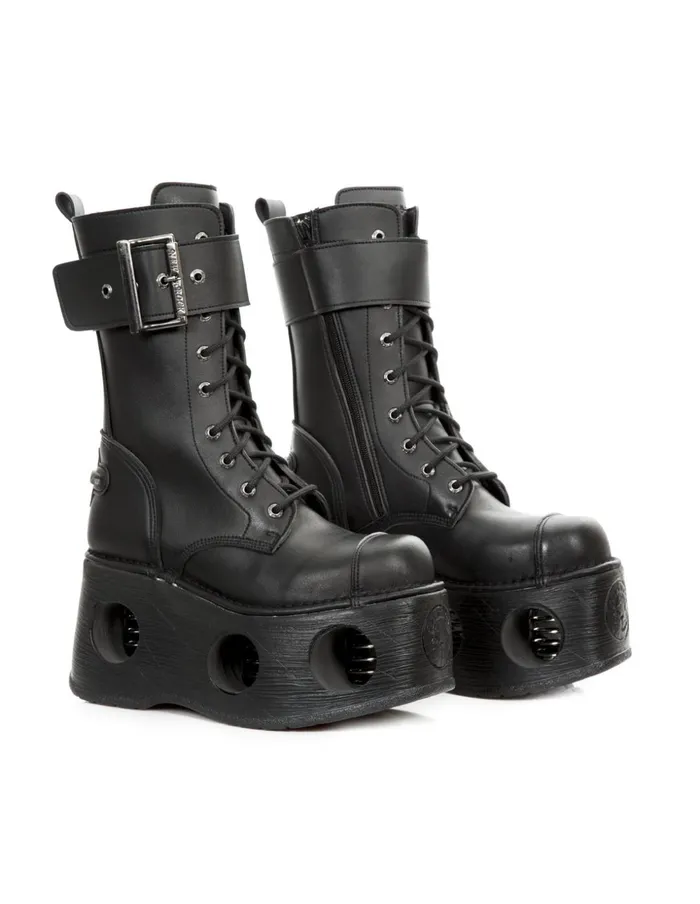 Women Boot Metallic M312V1 New Rock High Heels