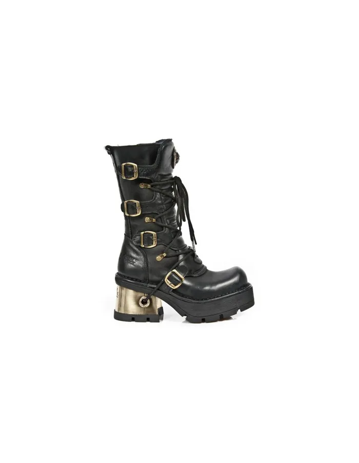 Women Boot Metallic M8373C1 New Rock Boots