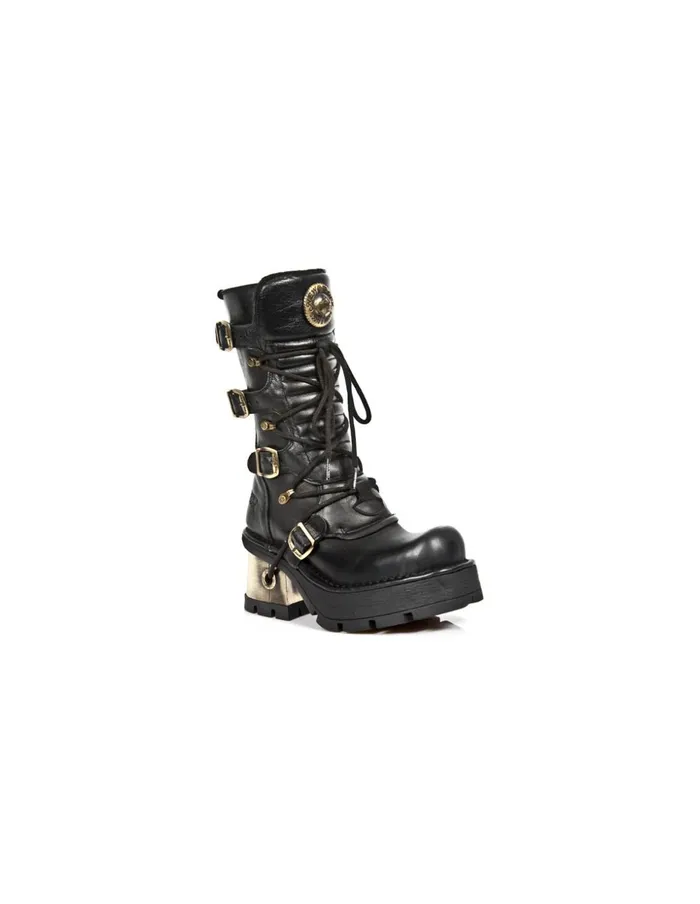 Women Boot Metallic M8373C1 New Rock Boots Women Boot Metallic M8373C1 New Rock Boots