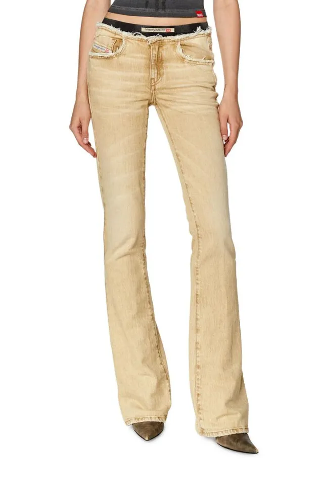 Women Bootcut And Flare Jeans 1969 DEbbey 09g94 Light Brown Diesel Bootcut And Flare Women Bootcut And Flare Jeans 1969 DEbbey 09g94 Light Brown Diesel Bootcut And Flare