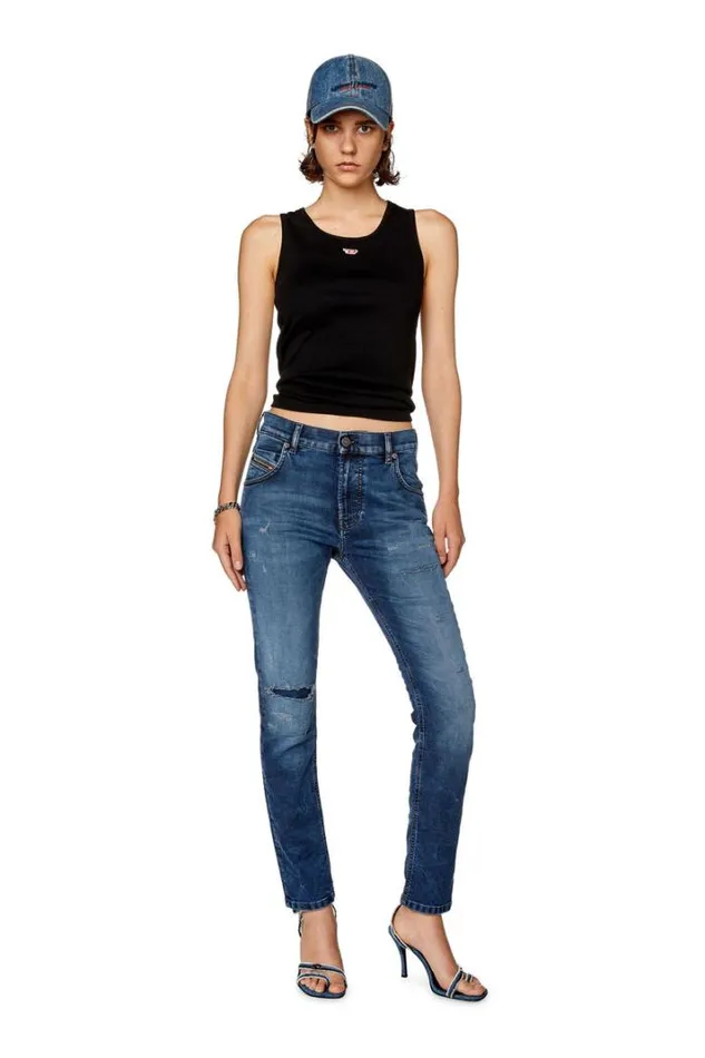 Women Boyfriend Krailey Joggjeans E9h11 Dark Blue Diesel Boyfriend
