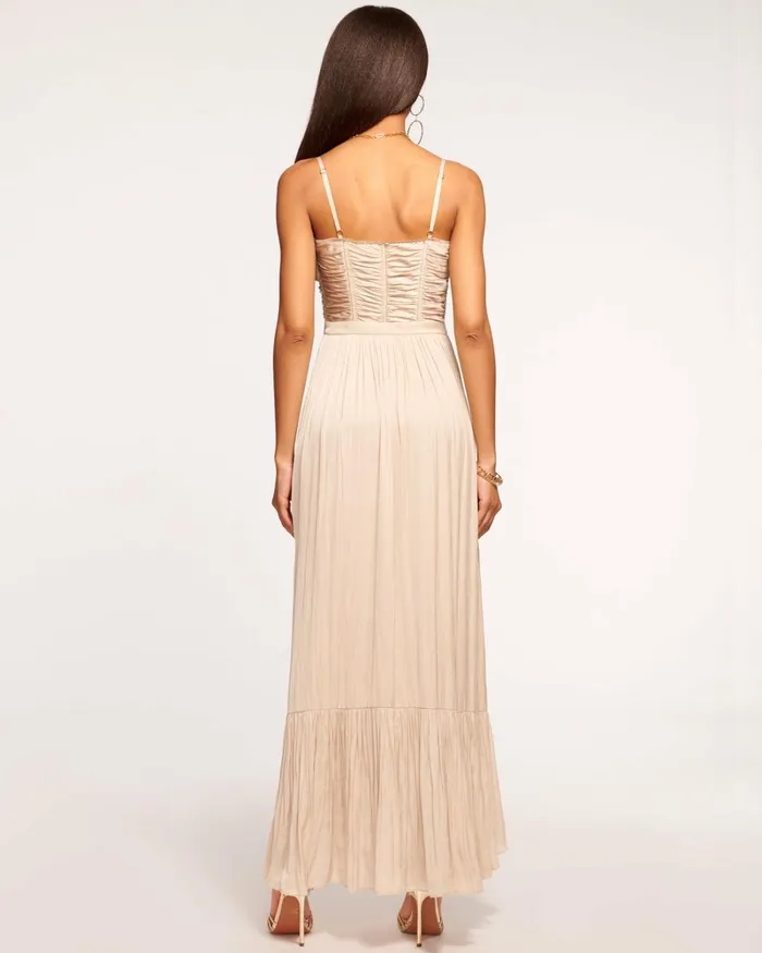 Women Braelyn Ruched Maxi Dress Black Ramy Brook Dresses Women Braelyn Ruched Maxi Dress Black Ramy Brook Dresses