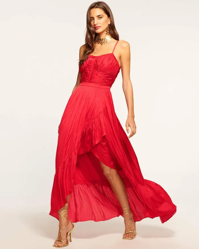 Women Braelyn Ruched Maxi Dress Black Ramy Brook Dresses Women Braelyn Ruched Maxi Dress Black Ramy Brook Dresses