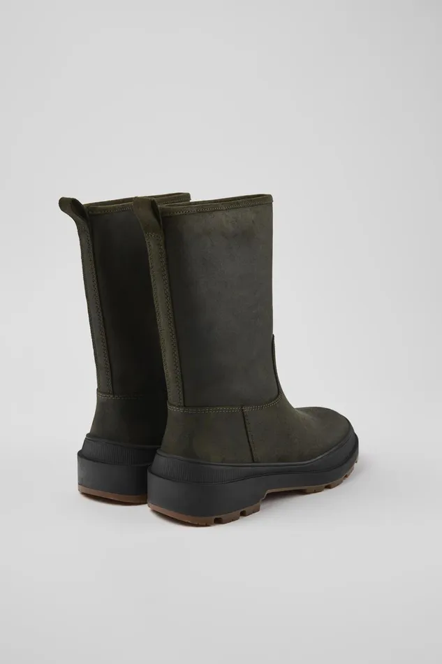 Women Brutus Trek MICHELIN Green Nubuck Boots Camper Boots Women Brutus Trek MICHELIN Green Nubuck Boots Camper Boots