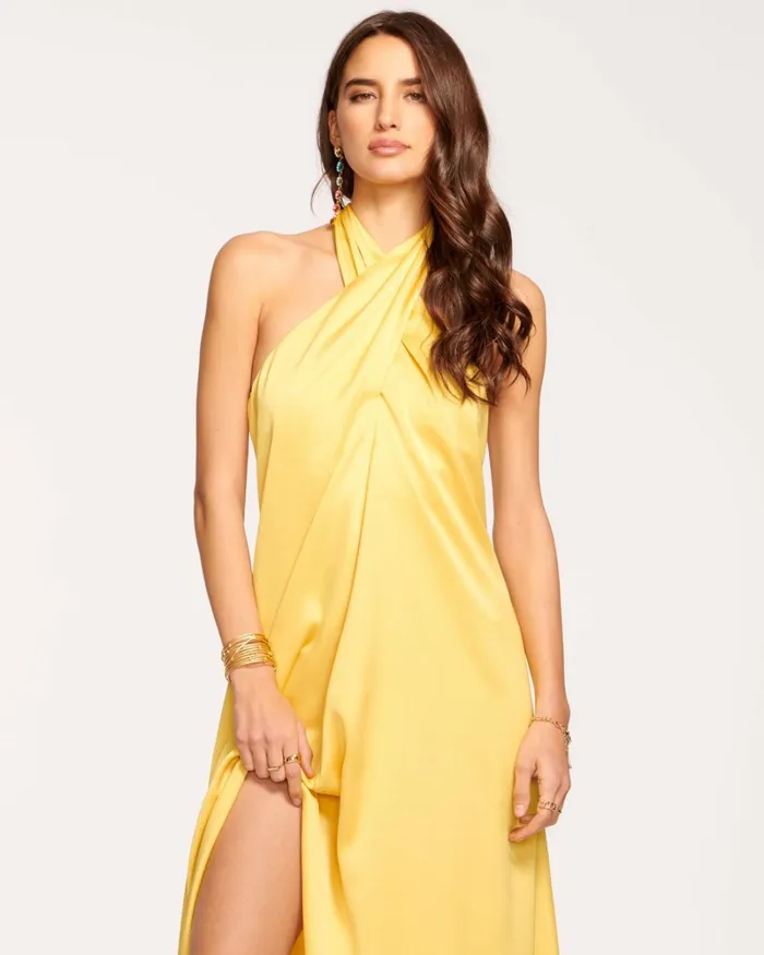 Women Carey Halter Maxi Dress Black Ramy Brook Dresses Women Carey Halter Maxi Dress Black Ramy Brook Dresses