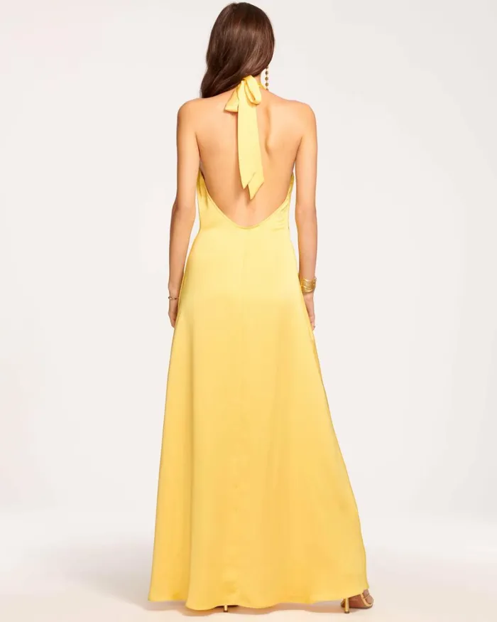 Women Carey Halter Maxi Dress Black Ramy Brook Dresses Women Carey Halter Maxi Dress Black Ramy Brook Dresses