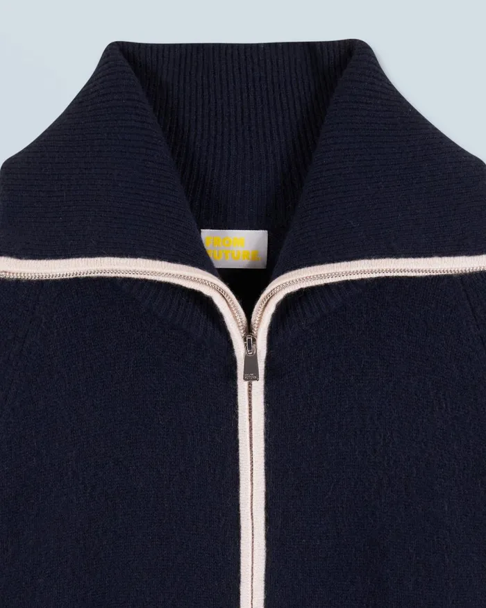 Women Cashmere Sweaters From Future Vest Navy