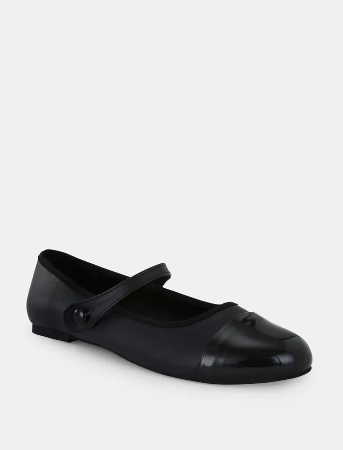 Women Casuals NOVO Shoes CALEN BLACK Ballet Flats