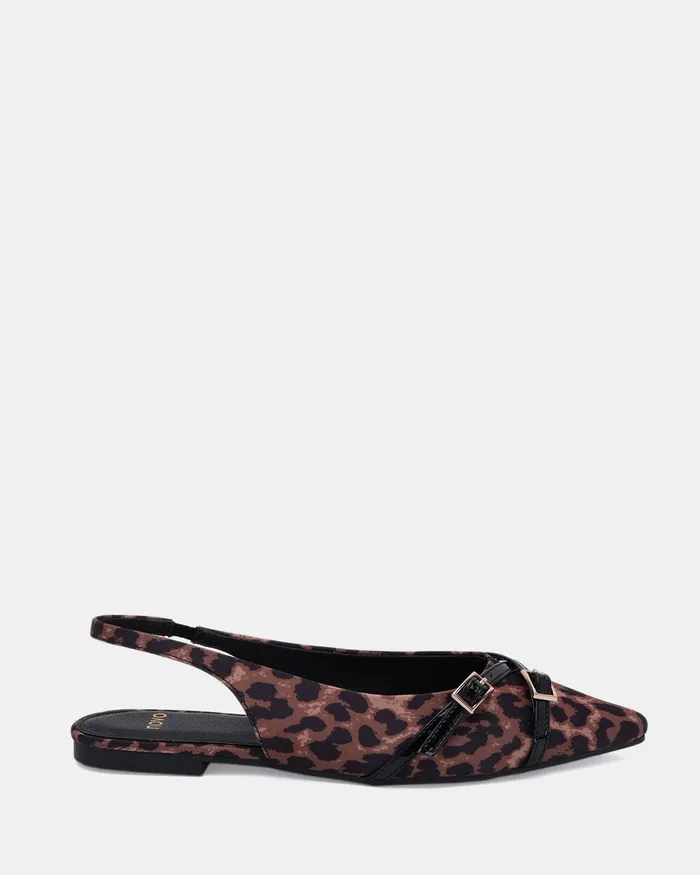 Women Casuals NOVO Shoes CORDOVA Leopard Ballet Flats