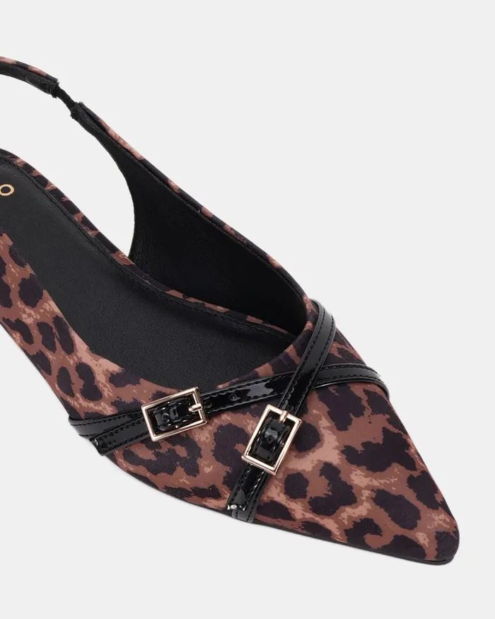 Women Casuals NOVO Shoes CORDOVA Leopard Ballet Flats