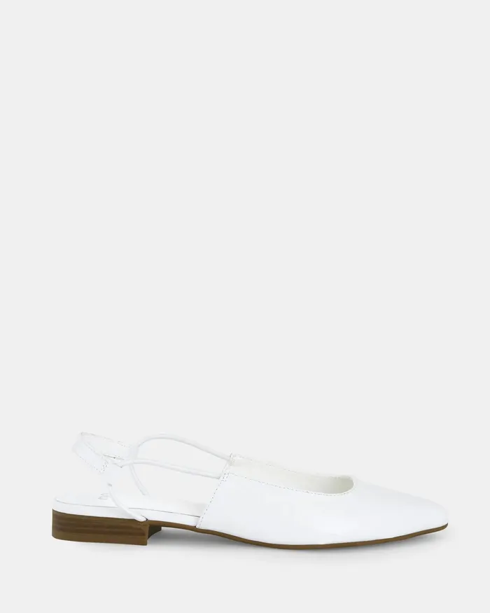 Women Casuals NOVO Shoes CROTONE WHITE Slip Ons