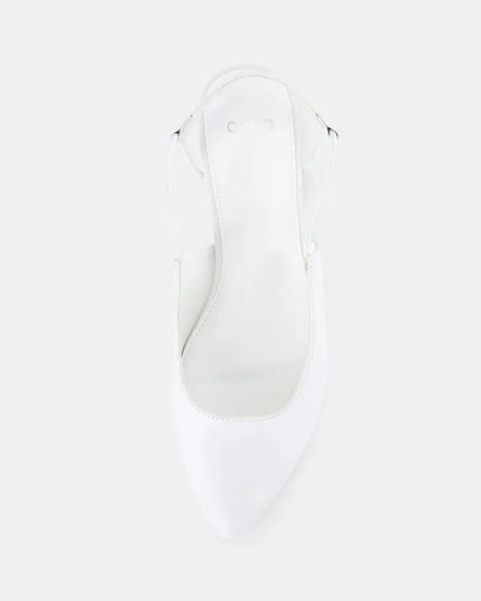 Women Casuals NOVO Shoes CROTONE WHITE Slip Ons