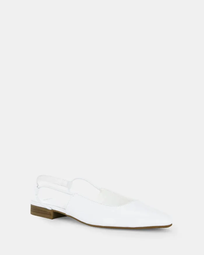 Women Casuals NOVO Shoes CROTONE WHITE Slip Ons