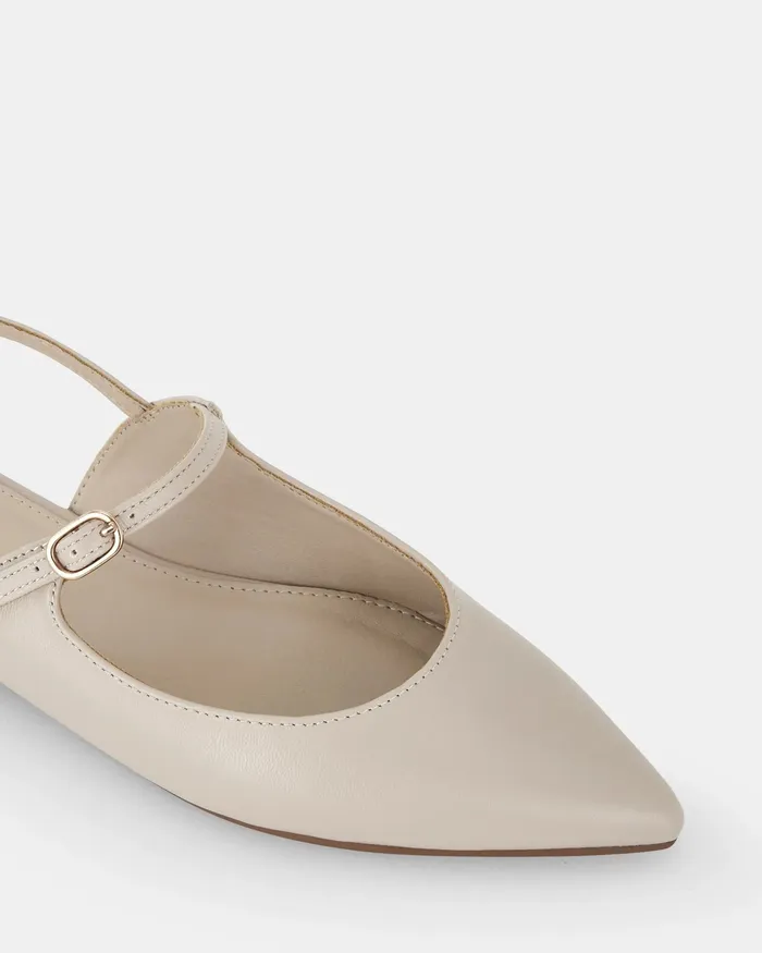 Women CHARVI WHITE SAND Slip Ons Casuals NOVO Shoes