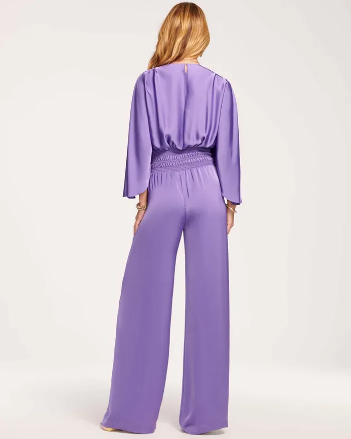 Women Cheri Wide Leg Jumpsuit Navy Ramy Brook Dresses Women Cheri Wide Leg Jumpsuit Navy Ramy Brook Dresses