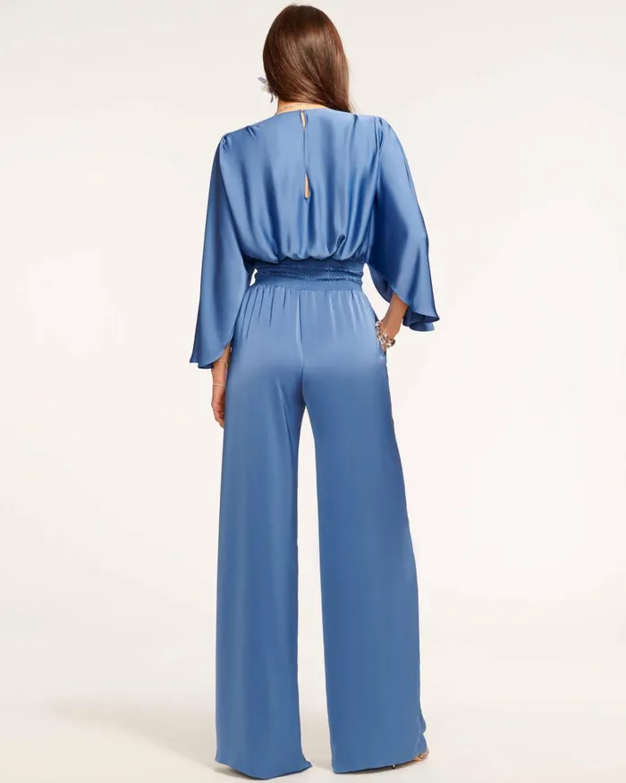 Women Cheri Wide Leg Jumpsuit Navy Ramy Brook Dresses Women Cheri Wide Leg Jumpsuit Navy Ramy Brook Dresses