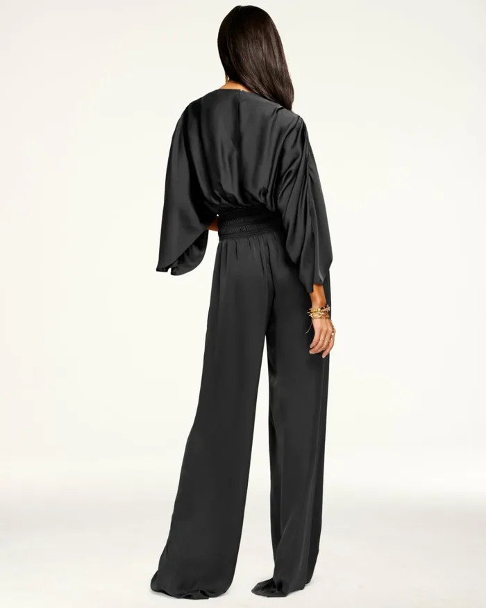 Women Cheri Wide Leg Jumpsuit Navy Ramy Brook Dresses Women Cheri Wide Leg Jumpsuit Navy Ramy Brook Dresses