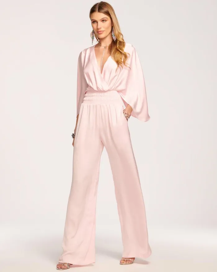 Women Cheri Wide Leg Jumpsuit Navy Ramy Brook Dresses Women Cheri Wide Leg Jumpsuit Navy Ramy Brook Dresses