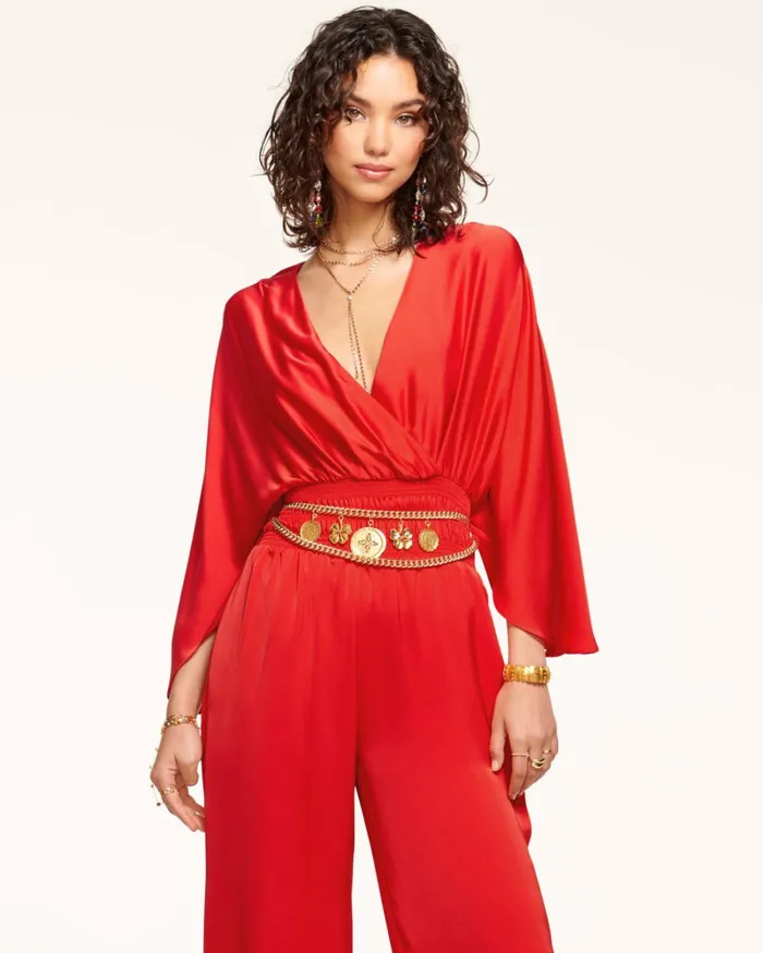 Women Cheri Wide Leg Jumpsuit Navy Ramy Brook Dresses Women Cheri Wide Leg Jumpsuit Navy Ramy Brook Dresses