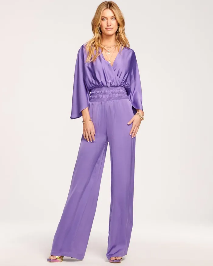 Women Cheri Wide Leg Jumpsuit Navy Ramy Brook Dresses Women Cheri Wide Leg Jumpsuit Navy Ramy Brook Dresses