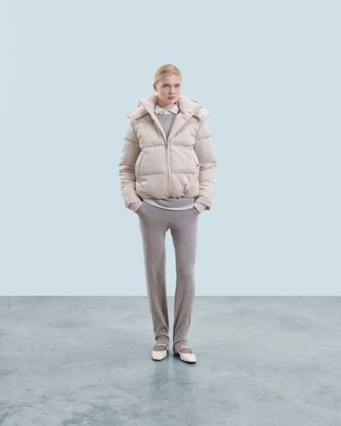 Women Coats and Jackets From Future Outerwear Down Jacket With Cashmere Lining Sand Women Coats and Jackets From Future Outerwear Down Jacket With Cashmere Lining Sand
