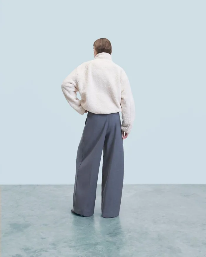 Women Coats and Jackets From Future Sherpa Jacket White