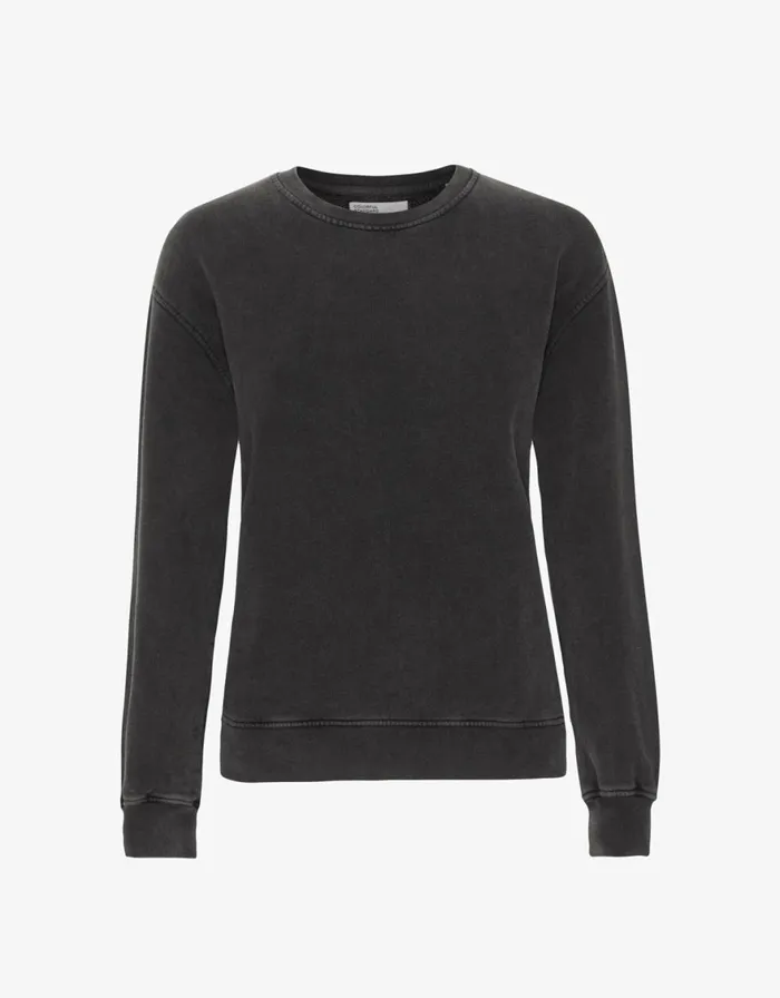 Women Crewneck Sweatshirts Colorful Standard Women Classic Organic Crew Faded Black Women Crewneck Sweatshirts Colorful Standard Women Classic Organic Crew Faded Black