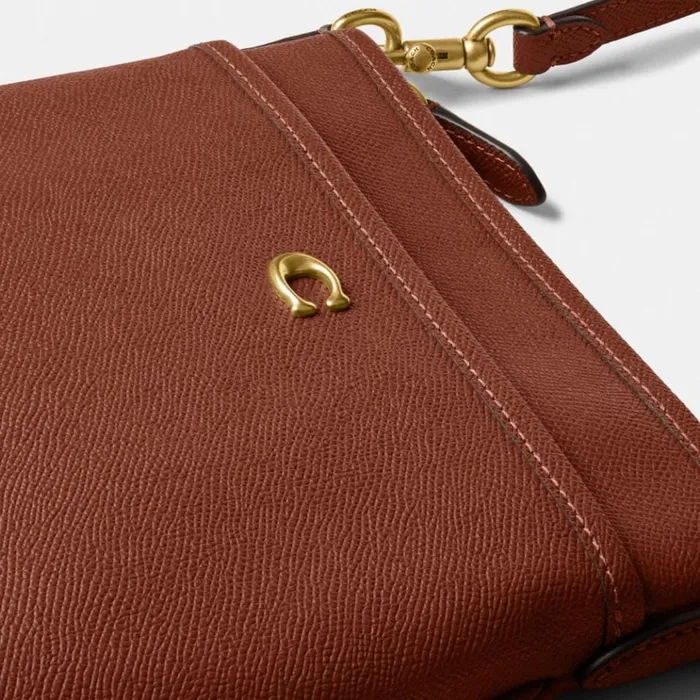 Women Crossbody Bags Coach Kitt Messenger Crossbody Brass1941 Saddle