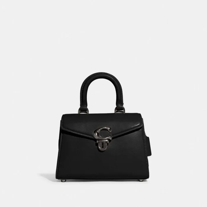 Women Crossbody Bags Coach Sammy Top Handle 21 Pewterblack
