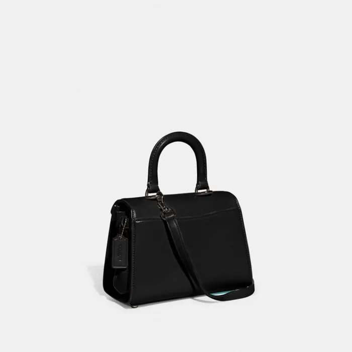 Women Crossbody Bags Coach Sammy Top Handle 21 Pewterblack
