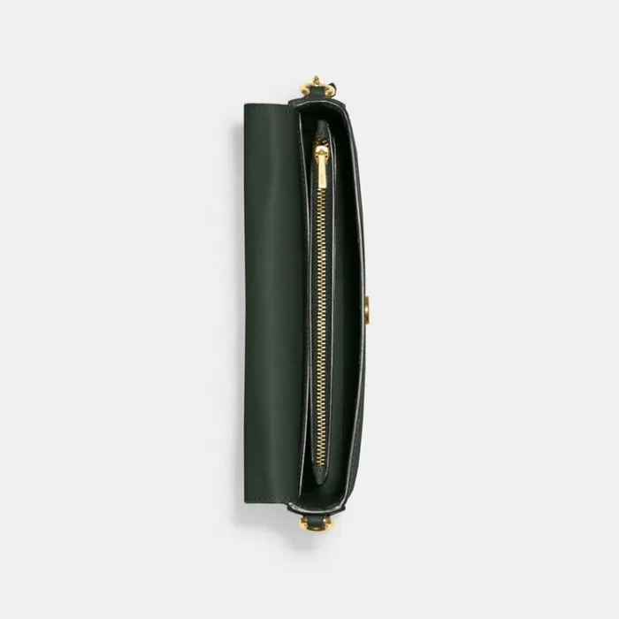 Women Crossbody Bags Coach Wyn Crossbody Brassamazon Green