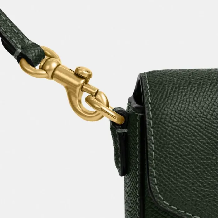 Women Crossbody Bags Coach Wyn Crossbody Brassamazon Green