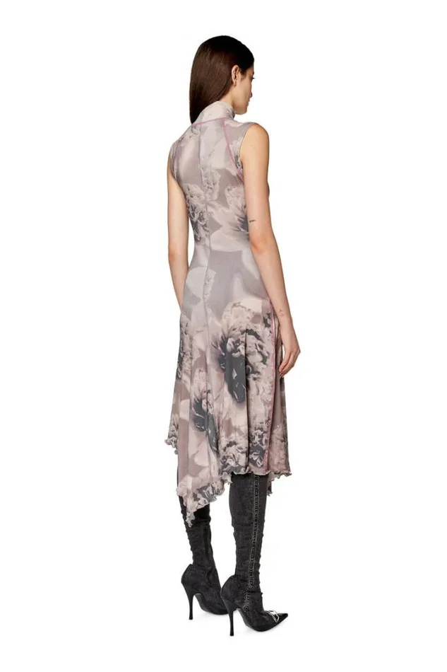 Women DRibelL1 Lilac Diesel Dresses And Jumpsuits