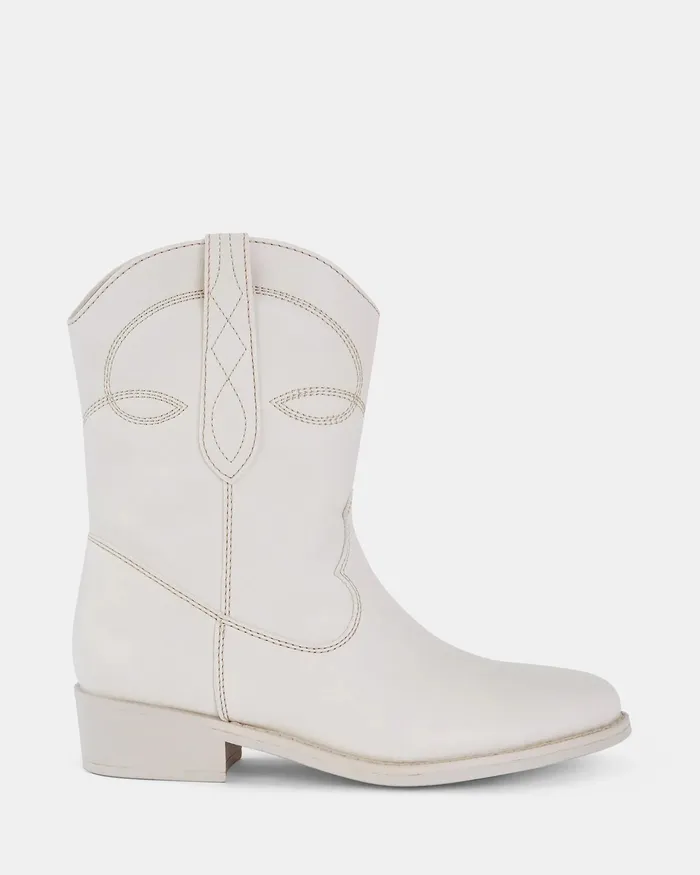 Women DAIGON CREAM Ankle Boots Ankle Boots NOVO Shoes