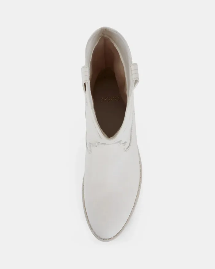 Women DAIGON CREAM Ankle Boots Ankle Boots NOVO Shoes