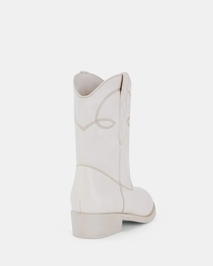 Women DAIGON CREAM Ankle Boots Ankle Boots NOVO Shoes
