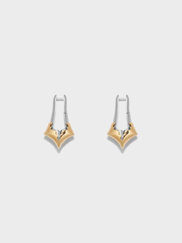 Women Delilah 18kt Gold And PalladiumPlated Earrings Aeyde Earrings