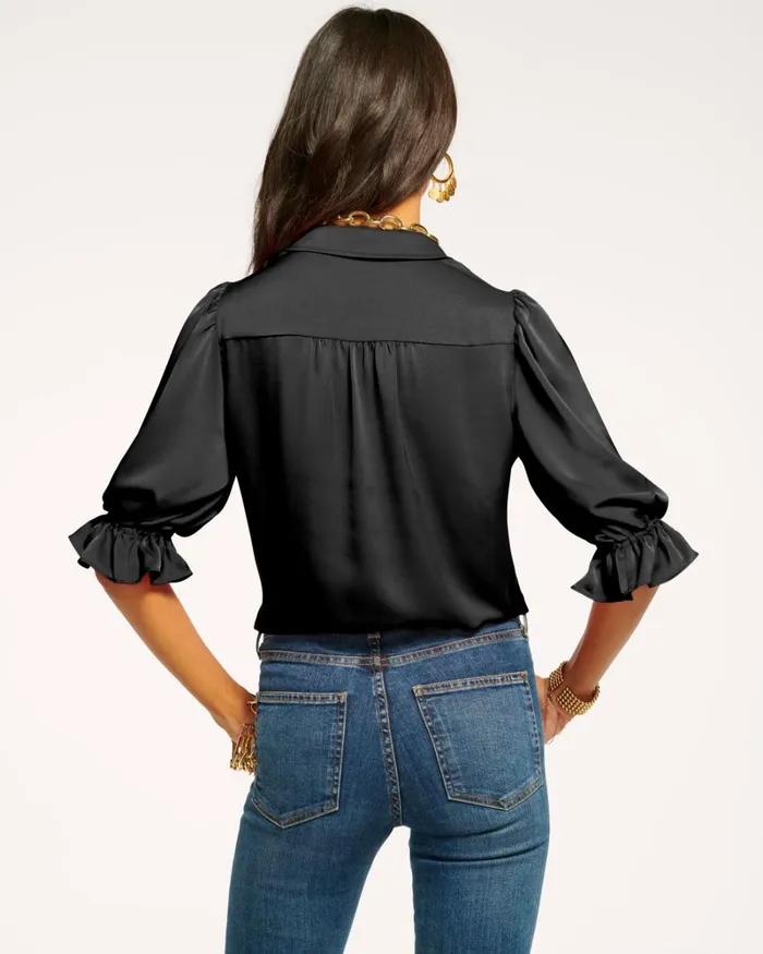 Women Dina Button Down Bodysuit Spruce Ramy Brook Tops Women Dina Button Down Bodysuit Spruce Ramy Brook Tops