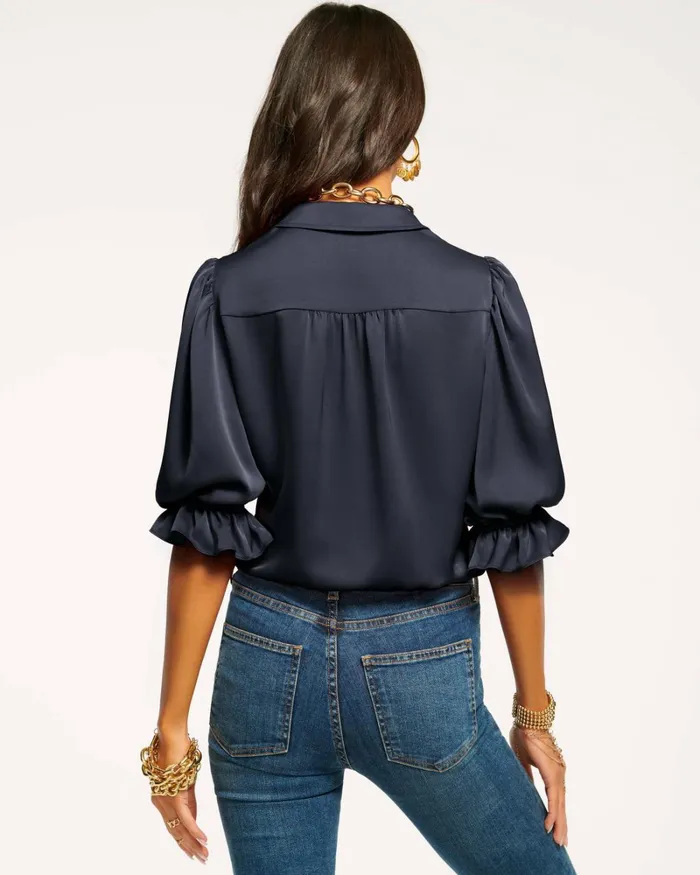 Women Dina Button Down Bodysuit Spruce Ramy Brook Tops Women Dina Button Down Bodysuit Spruce Ramy Brook Tops