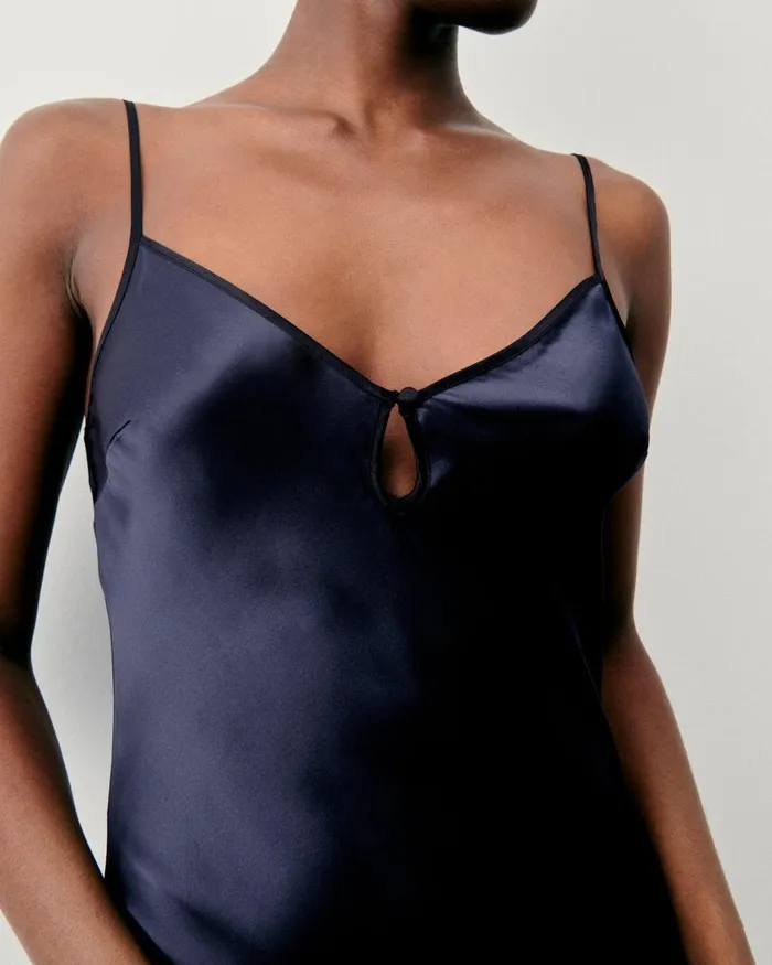Women Dresses and Jumpsuits From Future Giula Long Strap Dress Navy